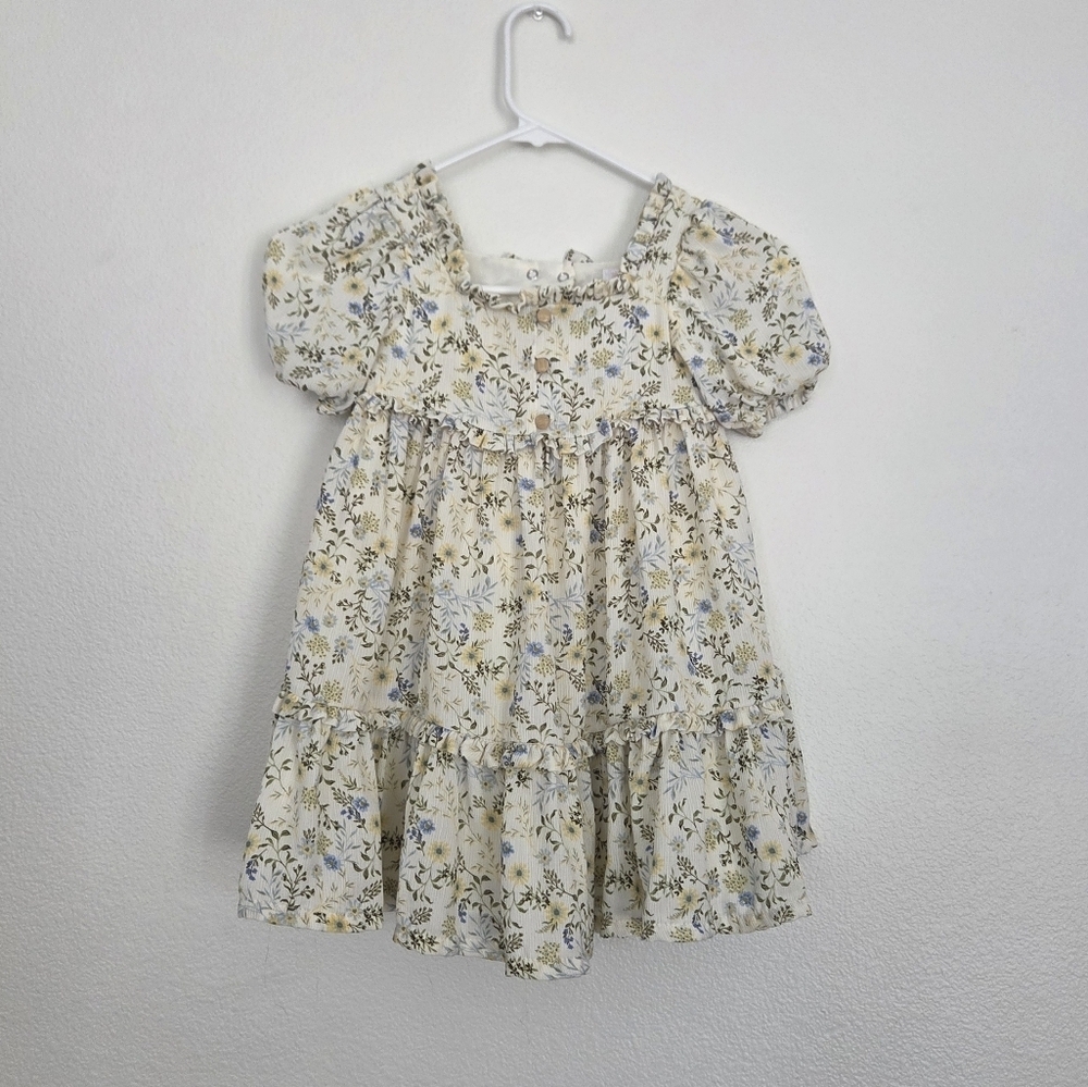 Shabby Chic Floral Kids Dress Size 4T